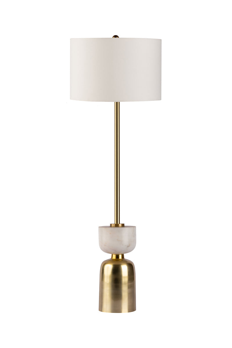InStyle by Kayoom Stehlampe Ceres 200-IN Weiß / Gold- #E7OFC-WHT
