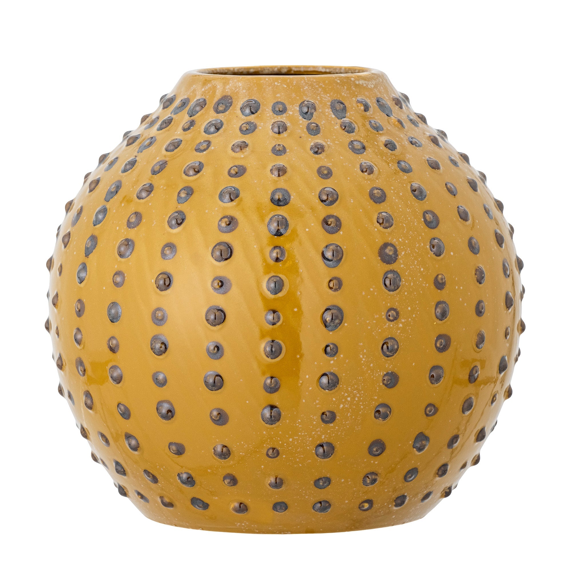 Toofan Vase, Gelb, Steingut Gelb- #82057516