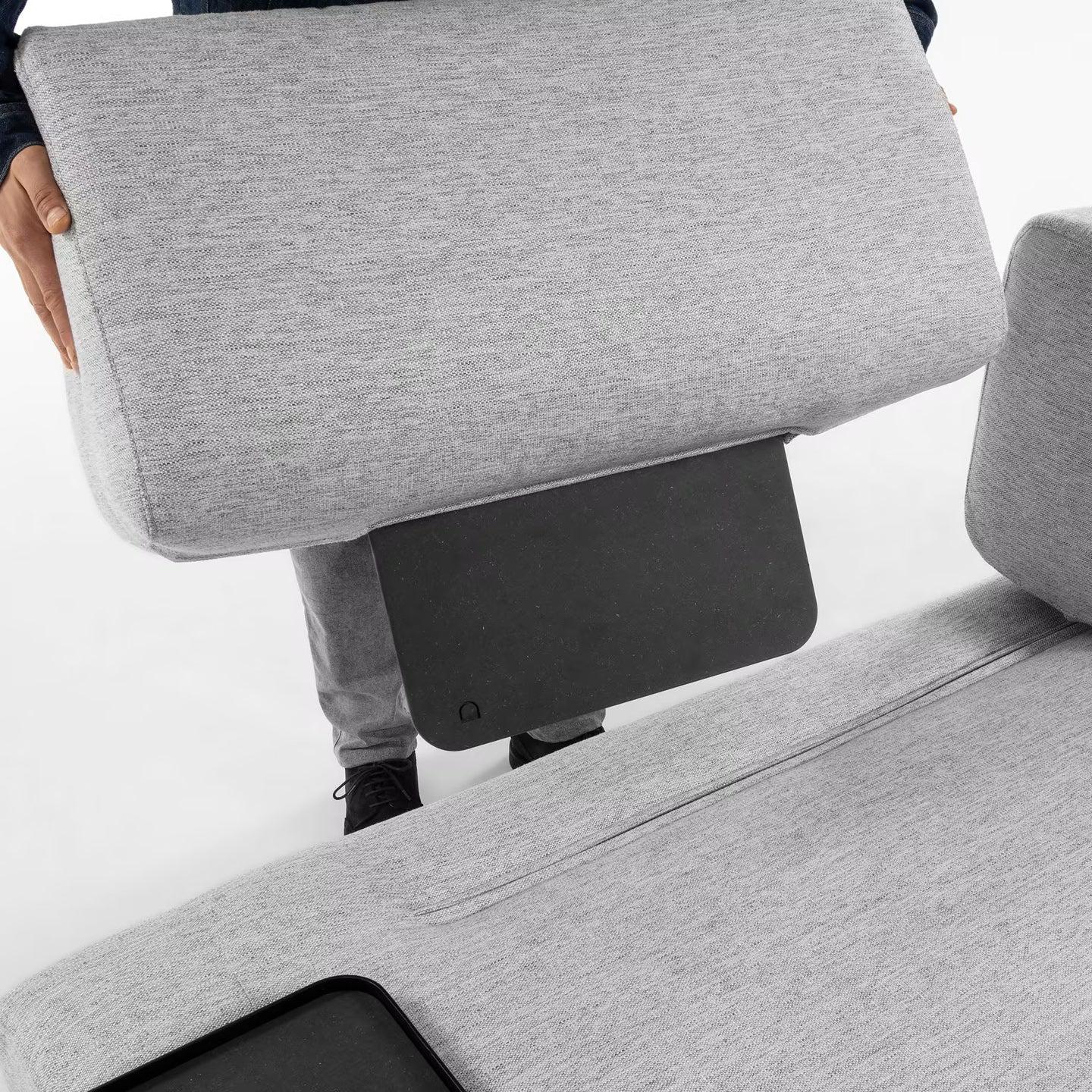 Kave Home Compo 3-Sitzer Sofa mit großem Tablett - SKU#S587BB14