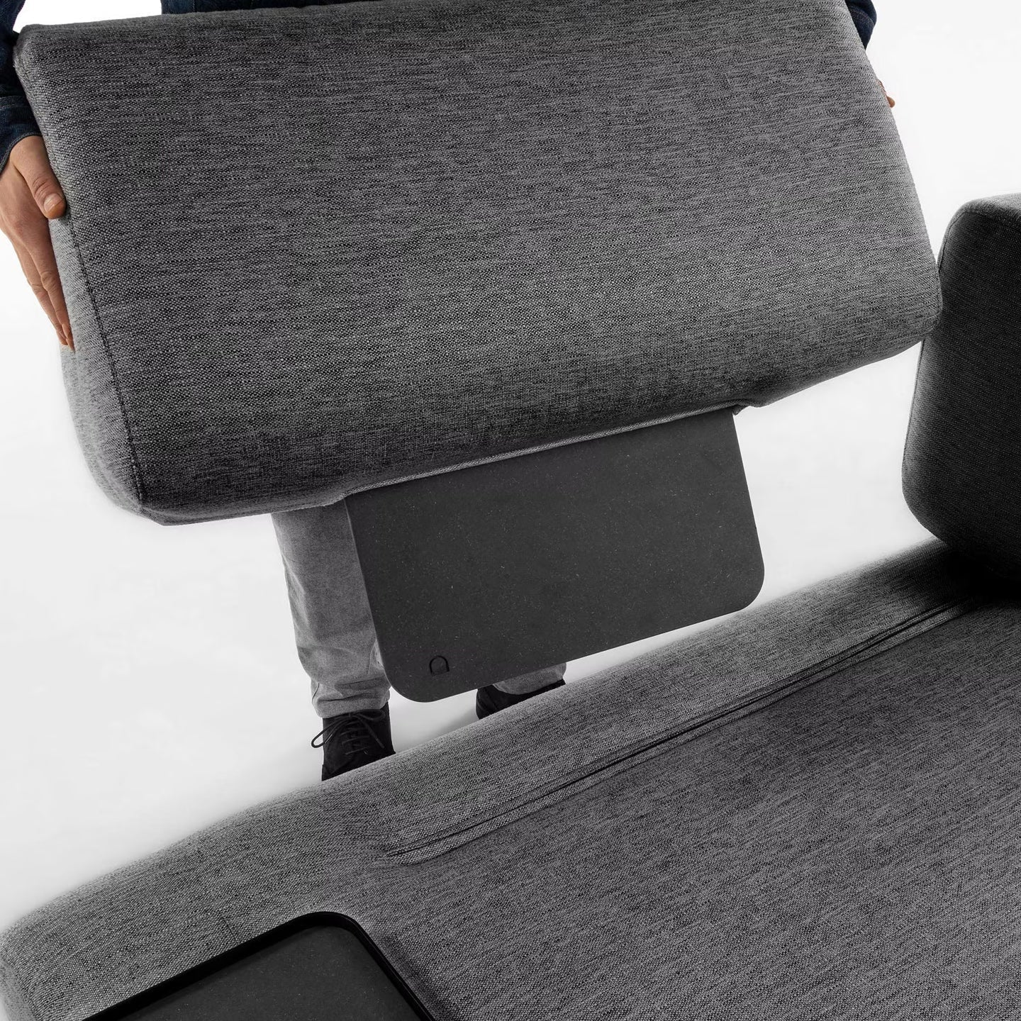 Kave Home Compo 3-Sitzer Sofa mit großem Tablett - SKU#S587BB02
