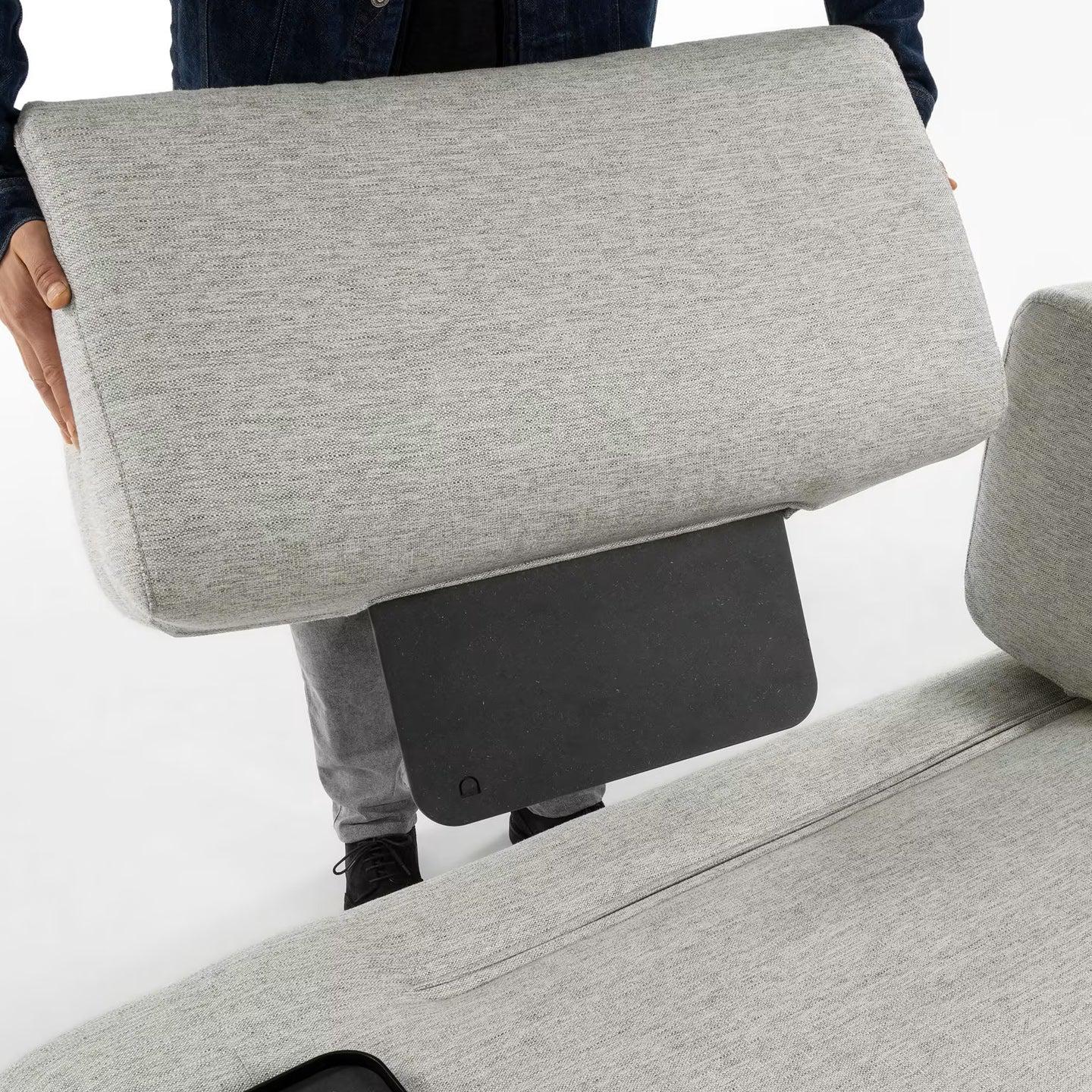 Kave Home Compo 3-Sitzer Sofa mit großem Tablett - SKU#S587BB12
