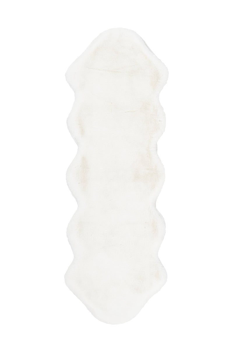 Arte Espina Rabbit Double Sheepskin 300 Weiß Weiß-60cm x 180cm- #KOHH6-60-180-O