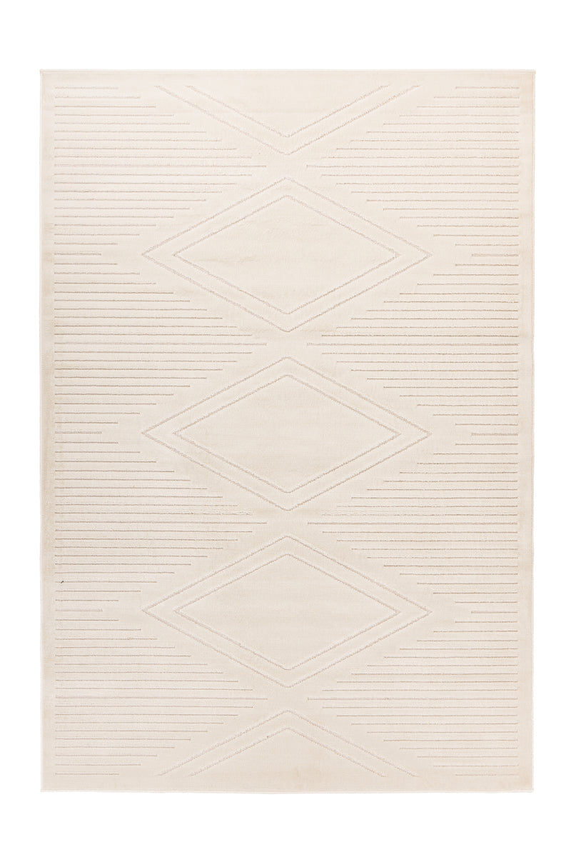 INSTYLE by Kayoom Madita 100-IN Weiß Weiß-120cm x 170cm- #BP8WM-120-170