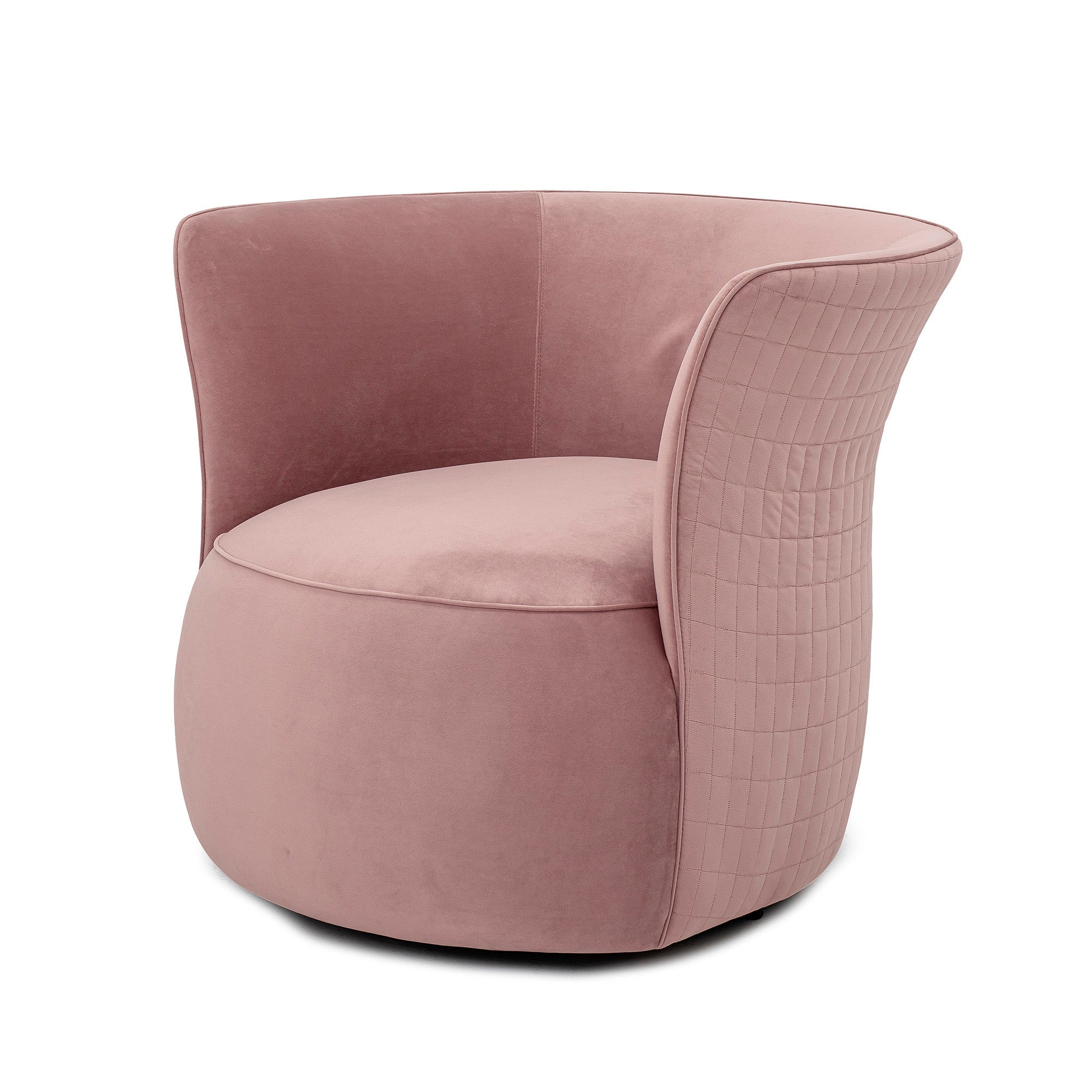 Figure Loungesessel, Rose, Polyester Rose- #82048656