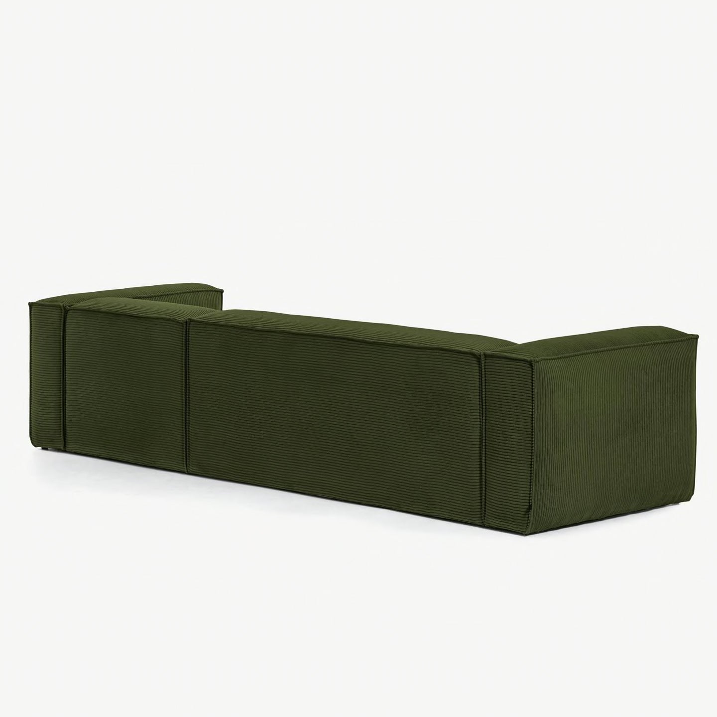 Kave Home Blok 4-Sitzer Sofa mit Chaiselongue rechts Kord 330 cm - SKU#S573LN19