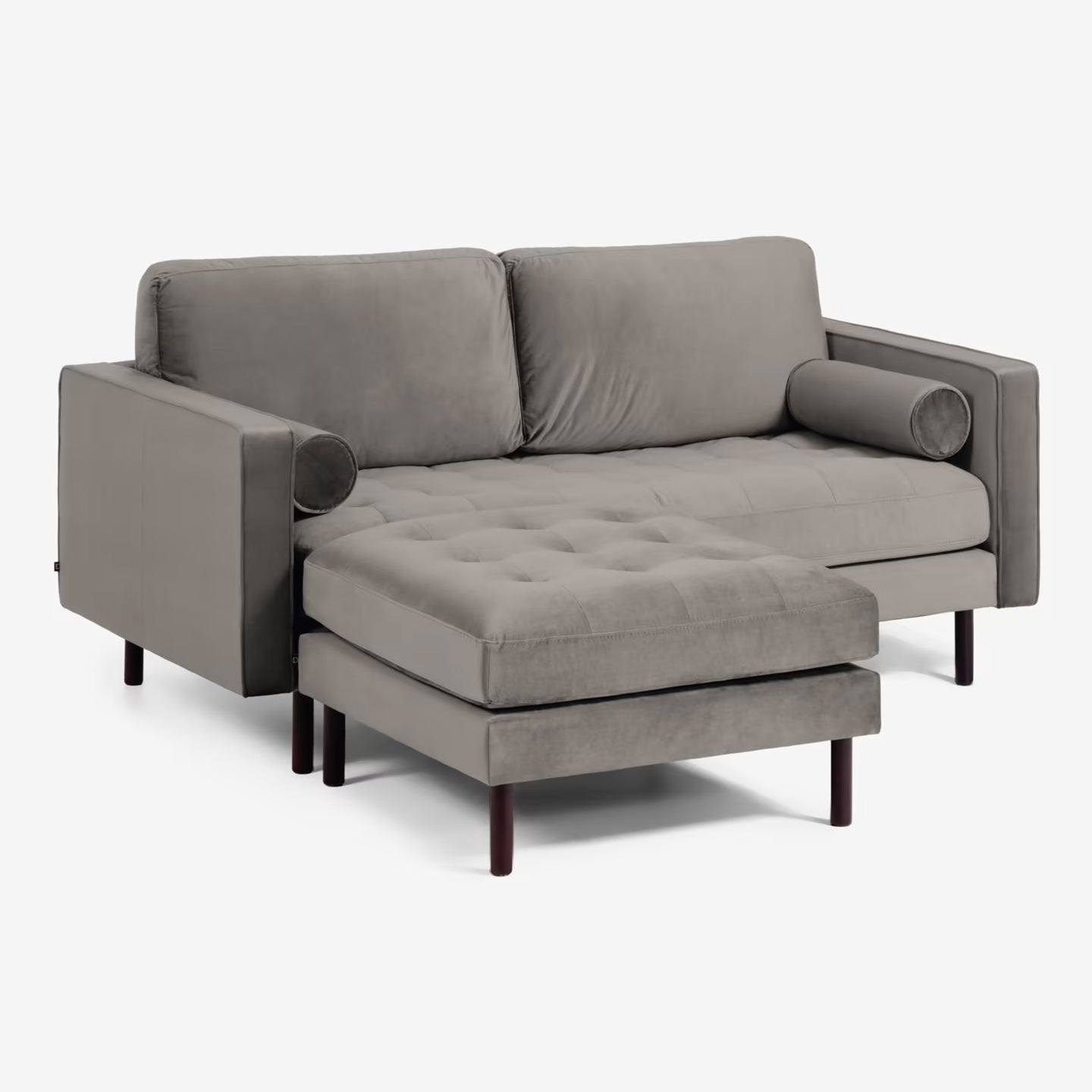 Kave Home Debra 2-Sitzer mit auf Lager & Fußablage - kostenloser Versand Sofa