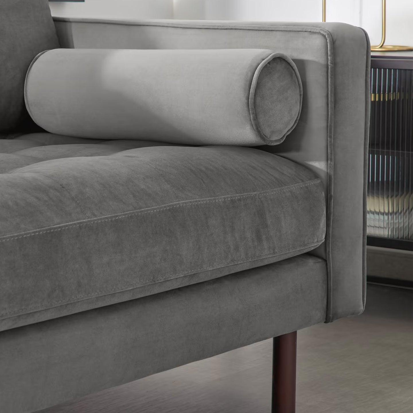 Sofa mit Fußablage 2-Sitzer Kave Lager - Debra kostenloser Home auf & Versand