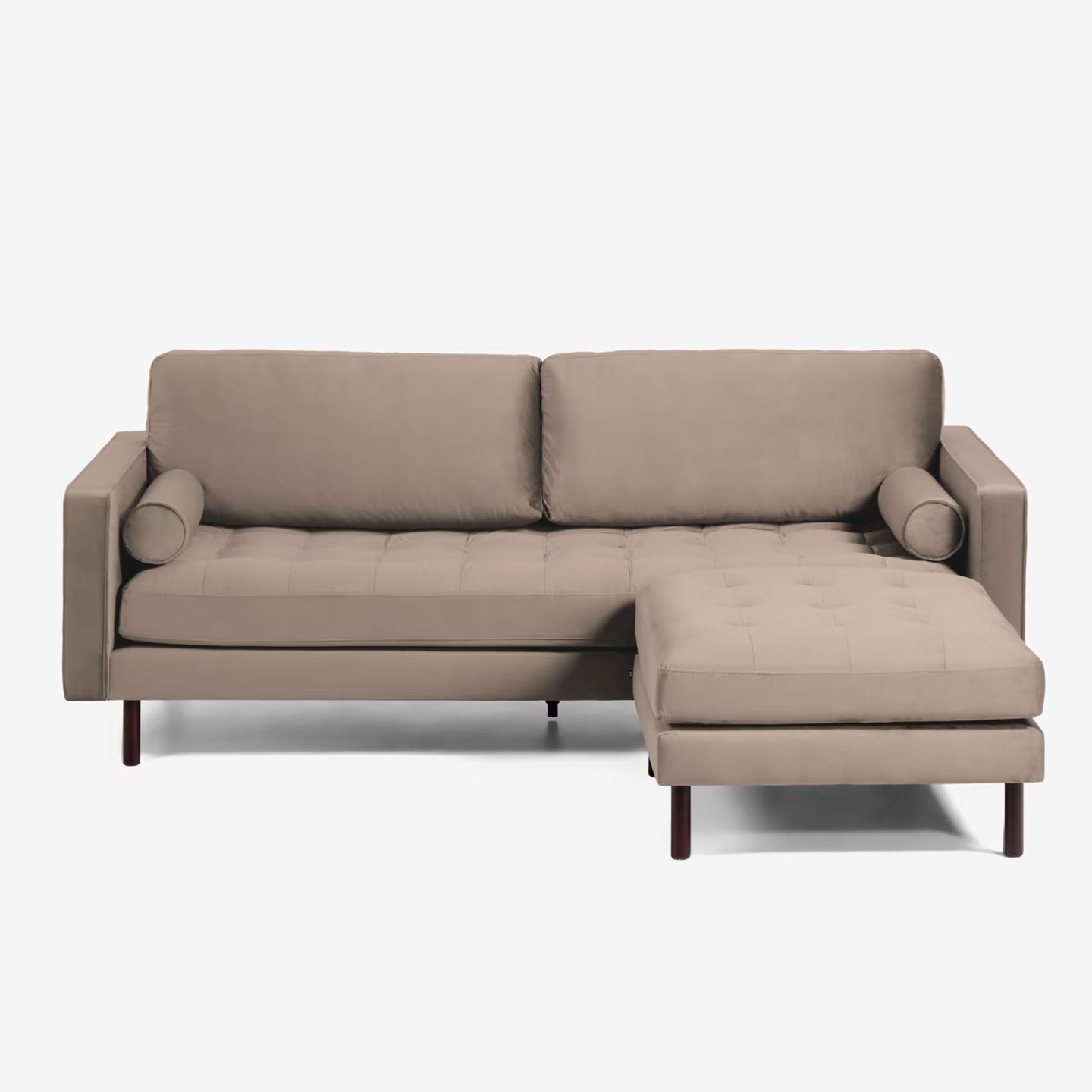 Kave Home Debra 3-Sitzer Sofa mit Fußablage - SKU#S664JU85