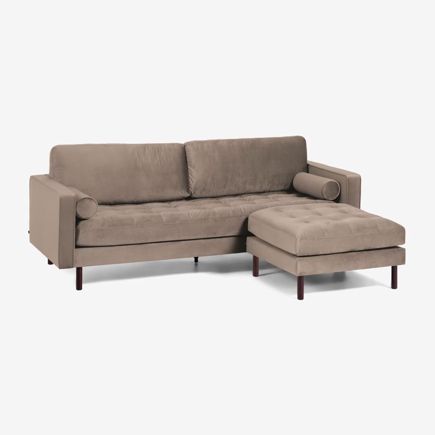 Kave Home Debra 3-Sitzer Sofa mit Fußablage - SKU#S664JU85