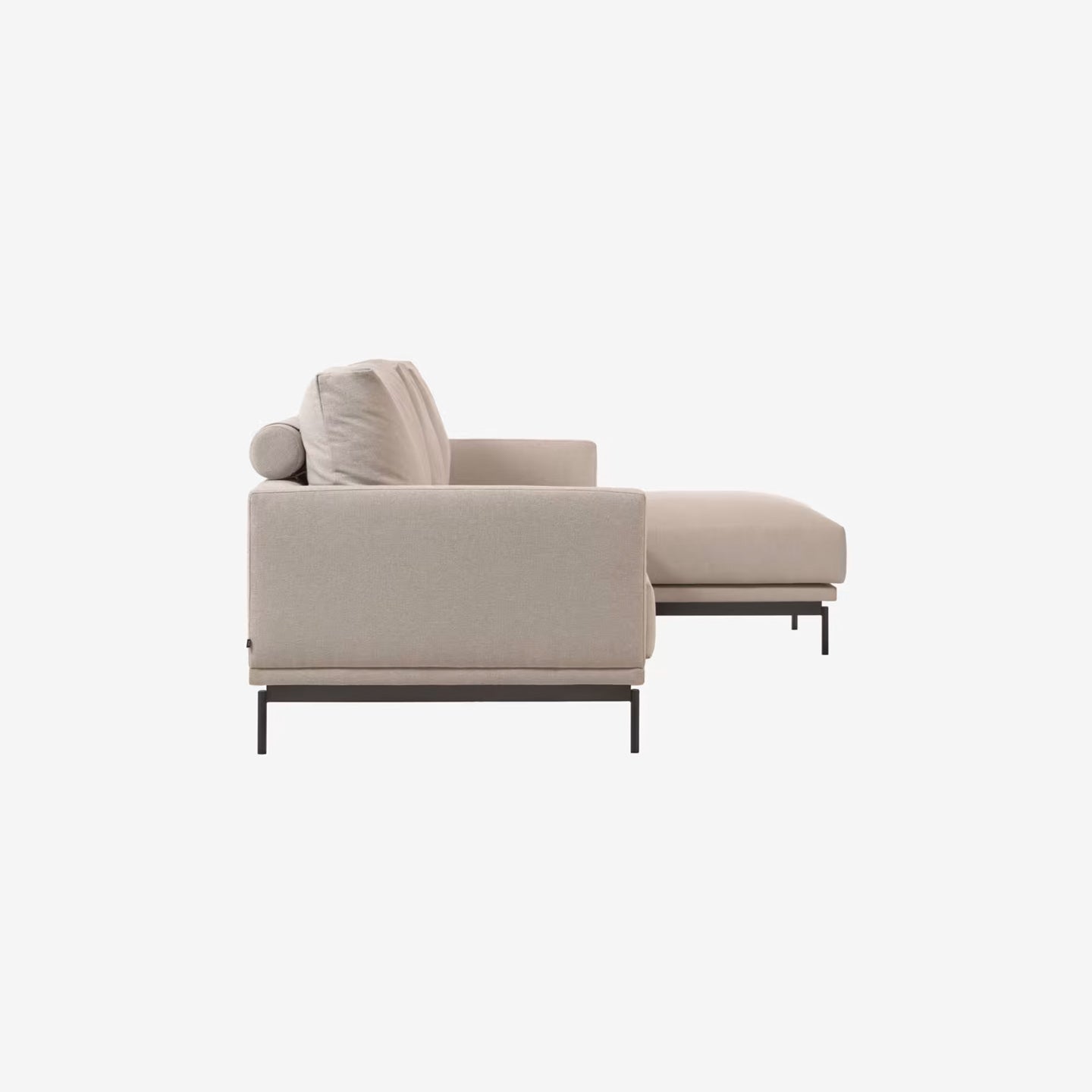 Kave Home Galene 3-Sitzer Sofa beige mit Chaiselongue rechts 254 cm - SKU#S801_40D_GR39