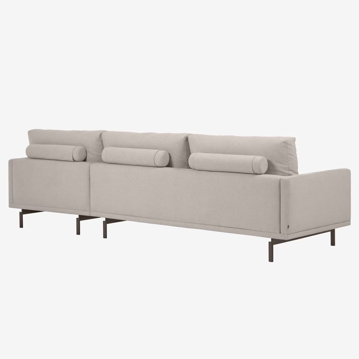 Kave Home Galene 3-Sitzer Sofa beige mit Chaiselongue rechts 254 cm - SKU#S801_40D_GR39