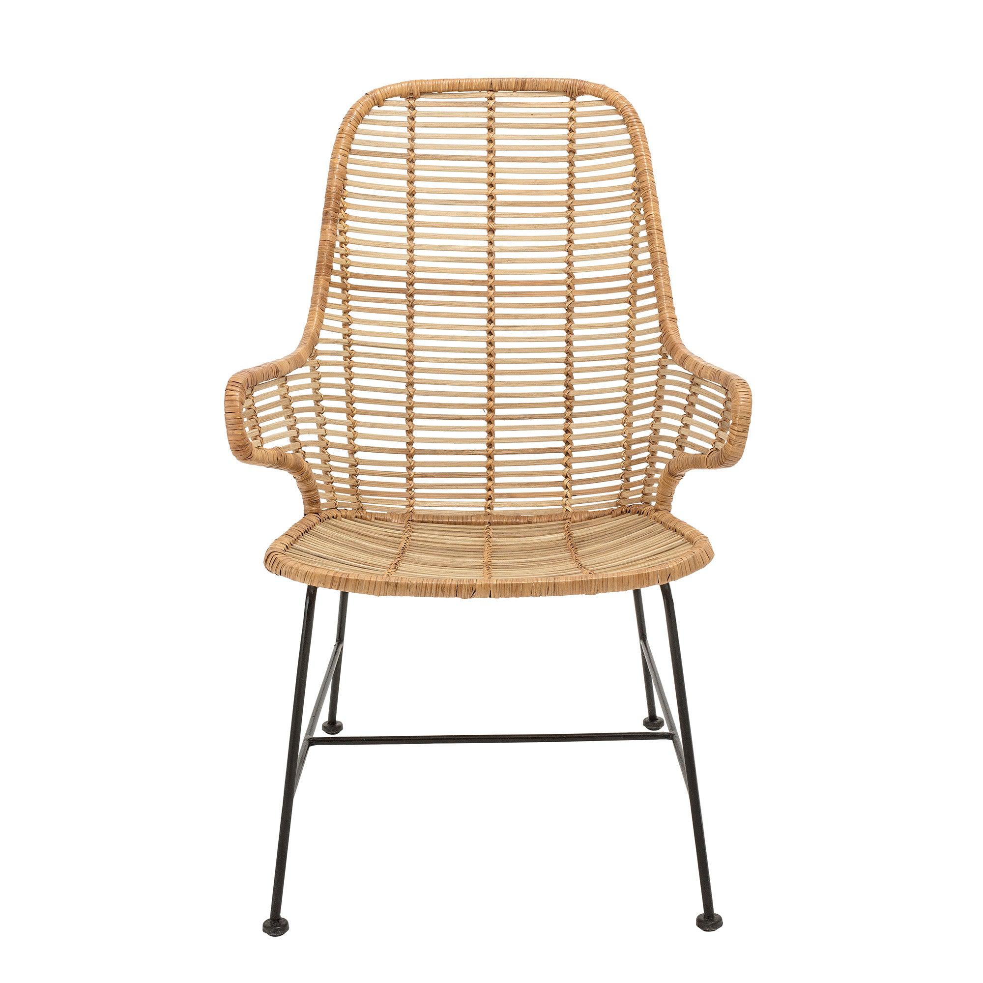 Bloomingville Lake Lounge Chair, Natur, Rattan Natur- #82041278