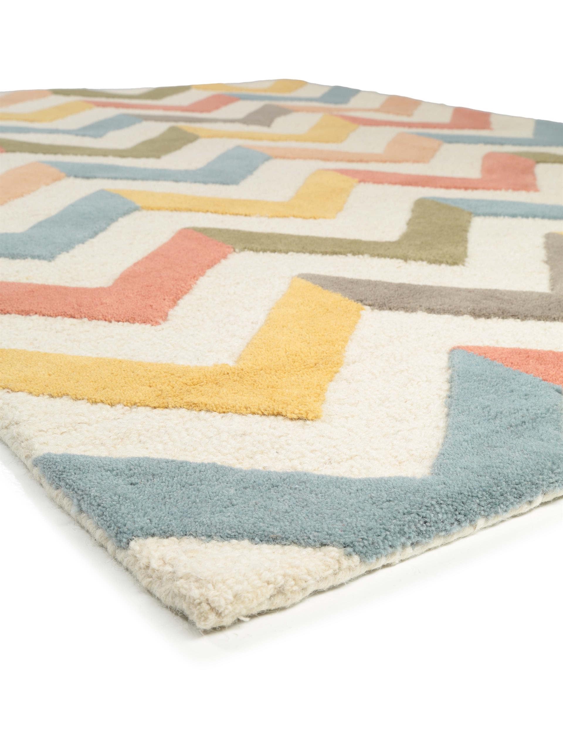 benuta Pure Wollteppich Windsor Multicolor