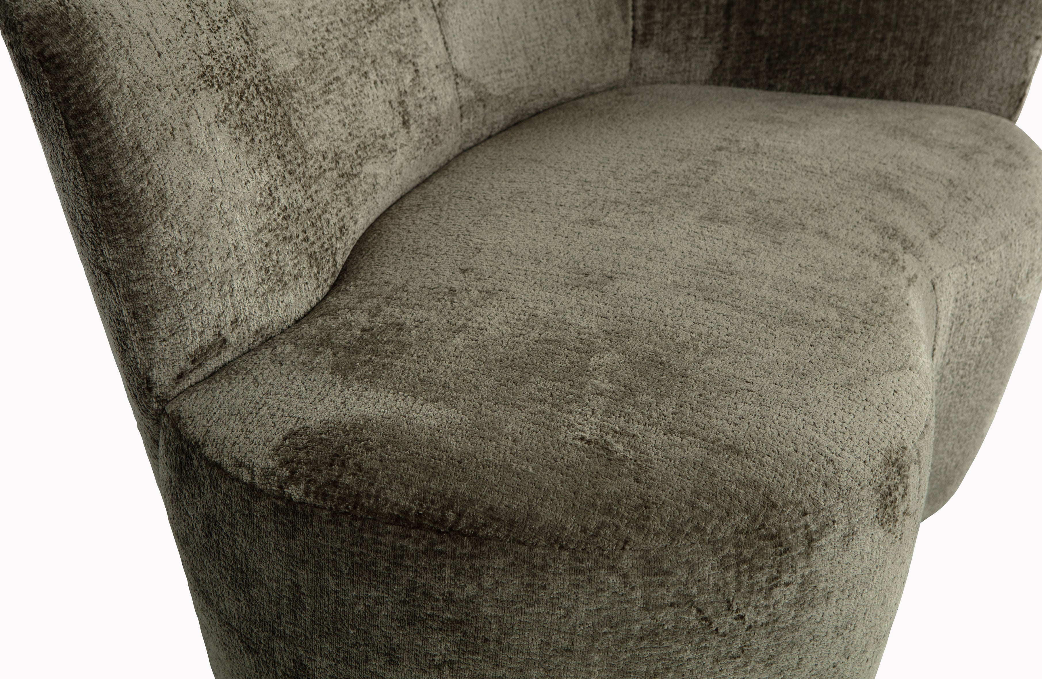 WOOOD Stone Kleines Sofa Rechts Warmen Grün