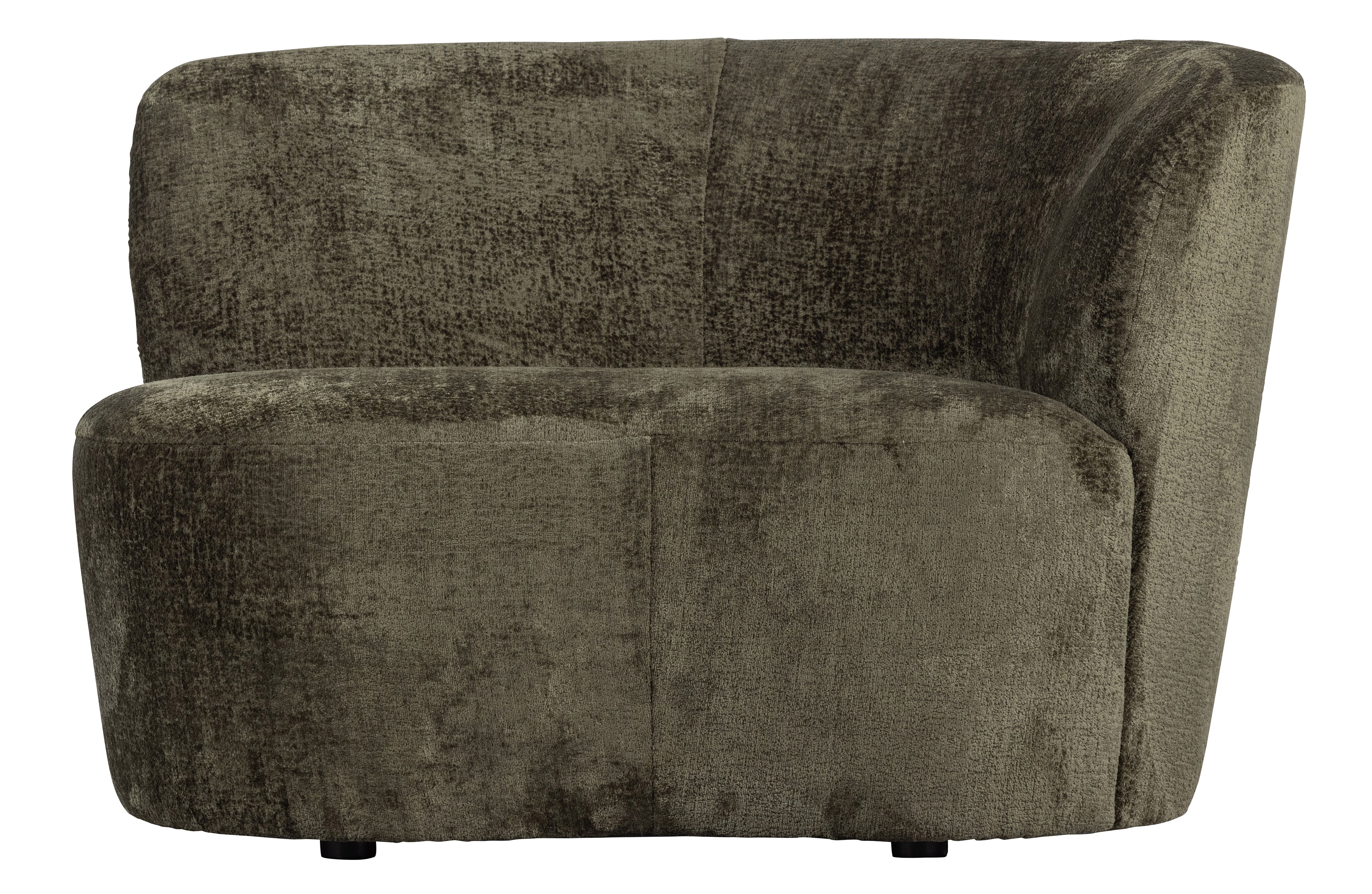 WOOOD Stone Kleines Sofa Rechts Warmen Grün