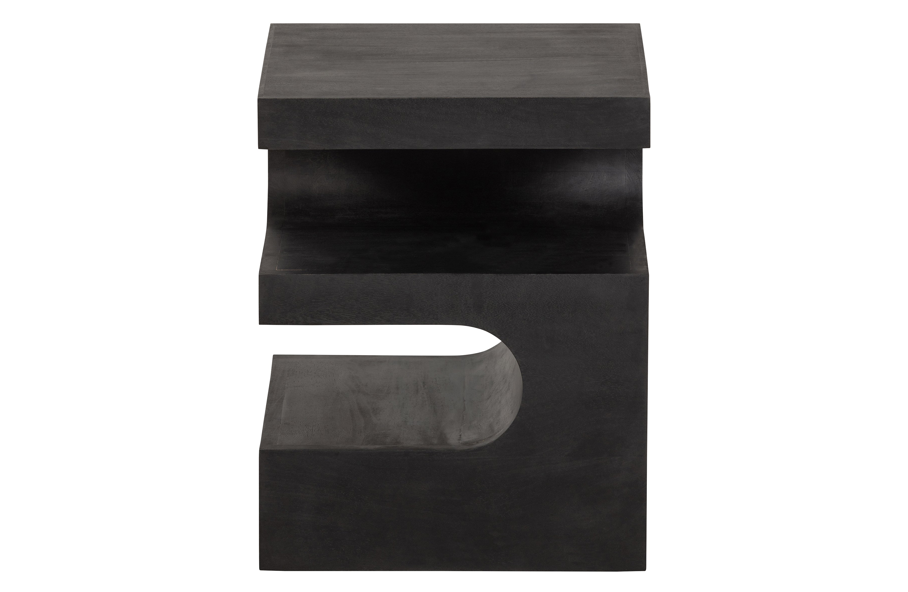 WOOOD Exclusive Toma Beistelltisch Mango Holz Schwarz