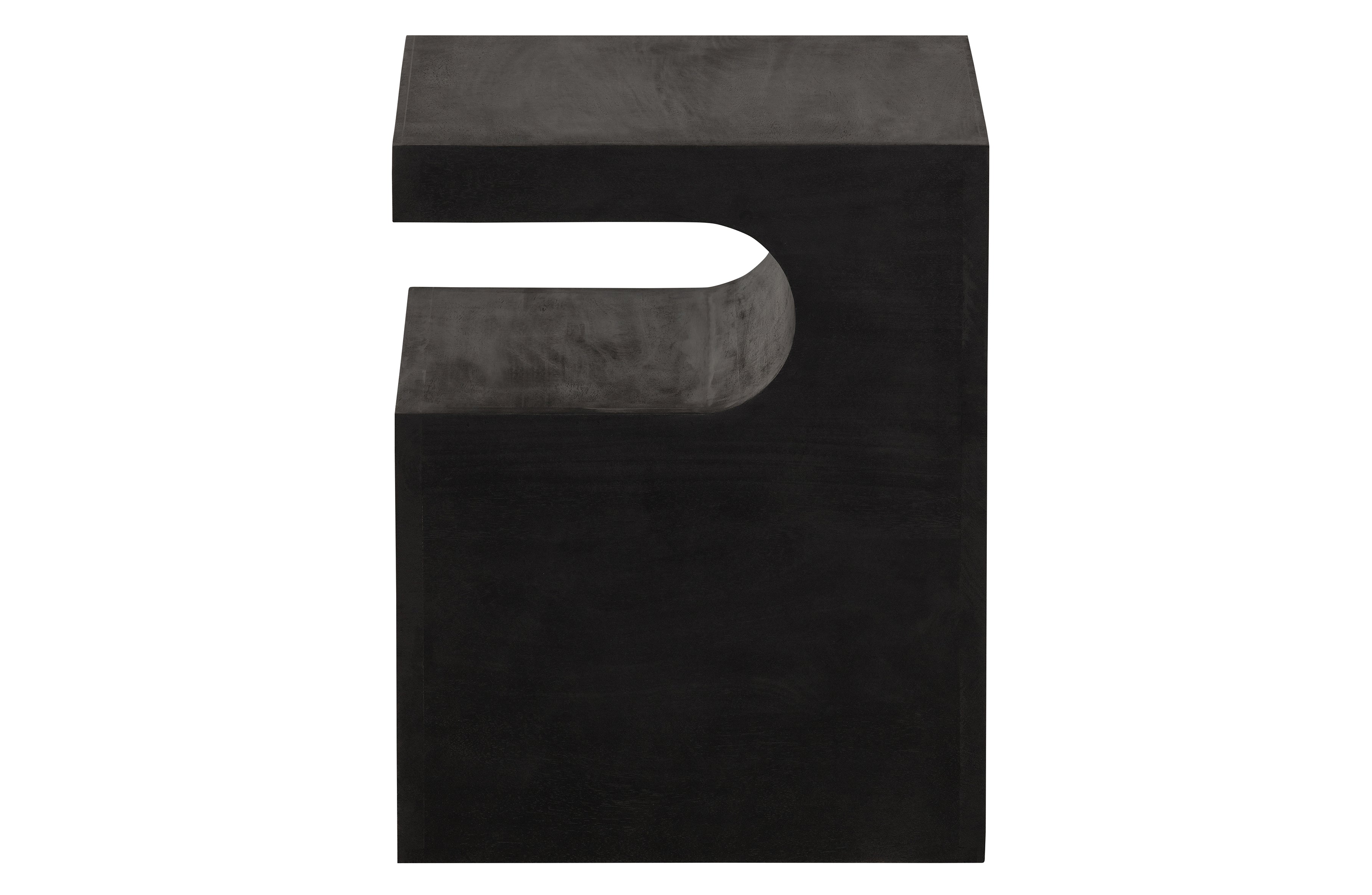 WOOOD Exclusive Toma Beistelltisch Mango Holz Schwarz
