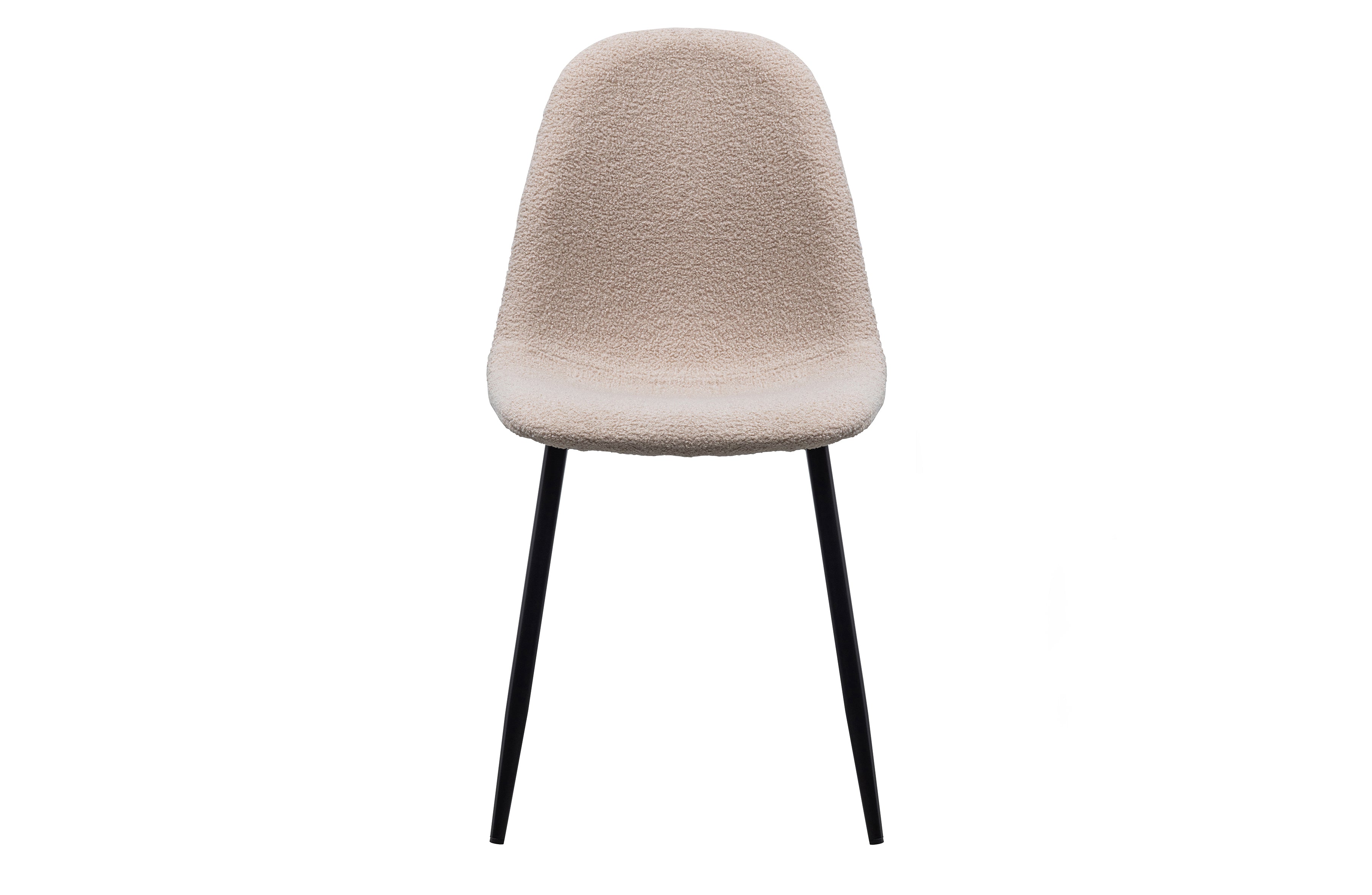 WOOOD 2er Set - Marije Esszimmerstuhl Teddy Taupe