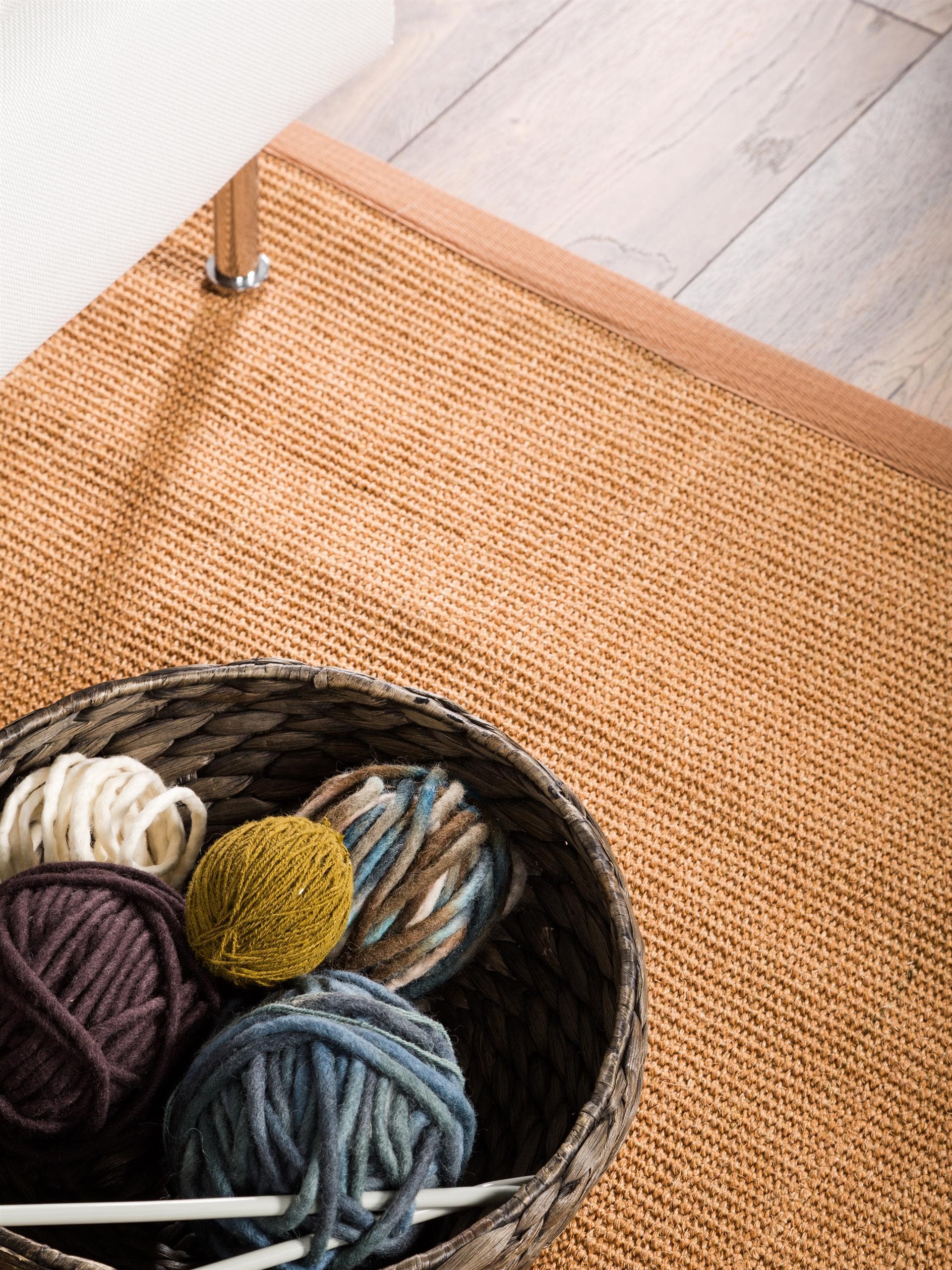 benuta Teppich Sisal Hellbraun