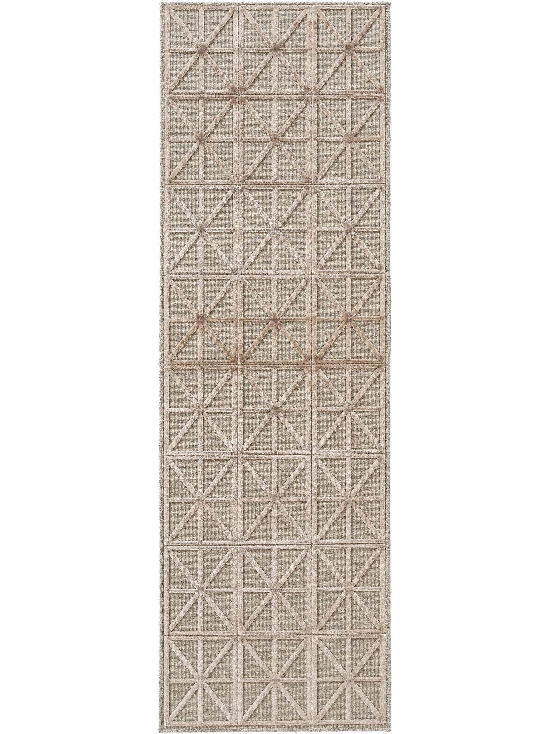 benuta Viskoseteppich North Beige/Hellbraun