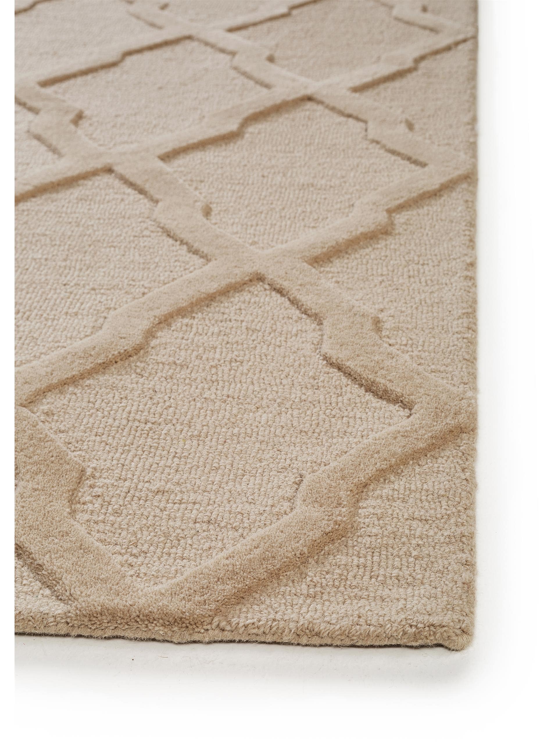 benuta Pure Wollteppich Windsor Cream